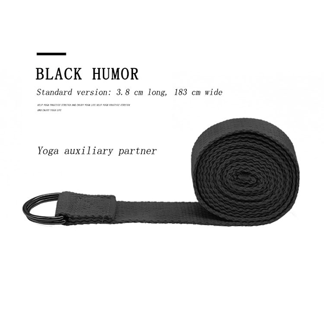 Best Adjustable Exercise Yoga Strap With Metal D-Ring Wholesale