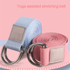 Fitness Equipment D Ring Yoga Cotton Strap Non-Toxic Cotton Iyengar Yoga Stretch Belt