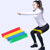 Customized Logo Exercise Fitness Resistance Stretch Bands Set Latex Elastic Ring