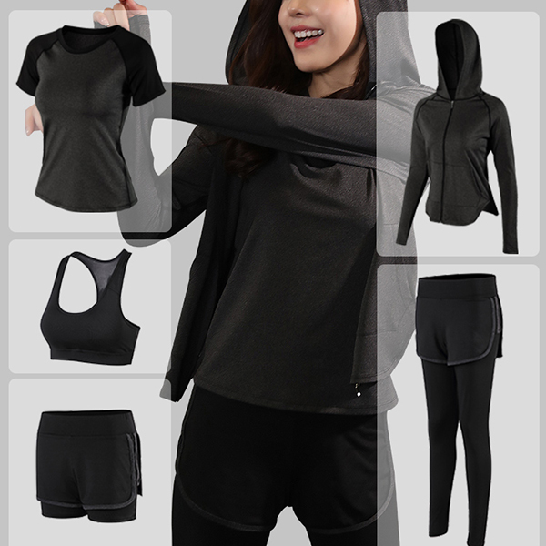 Hot Latest Design Custom Logo Sport Wear Yoga Set Gym Suits Running Women Fitness Sets