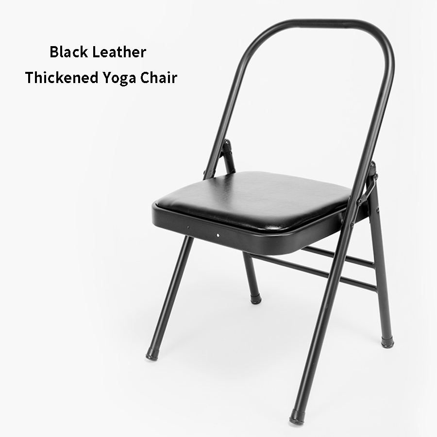 Yoga Chair Auxiliary Tool Wholesale Backless metal yoga folding steel