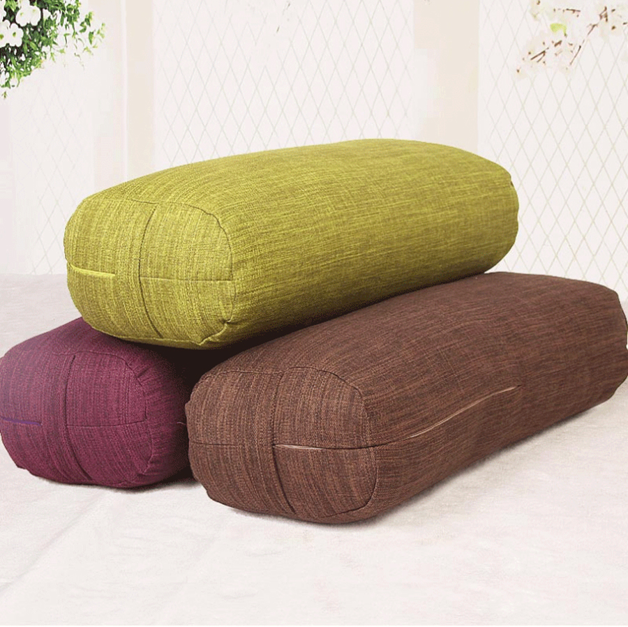 Hot Selling Pilates Cushion Yoga Pillow for Restorative Yoga High Quality Elastic Cotton