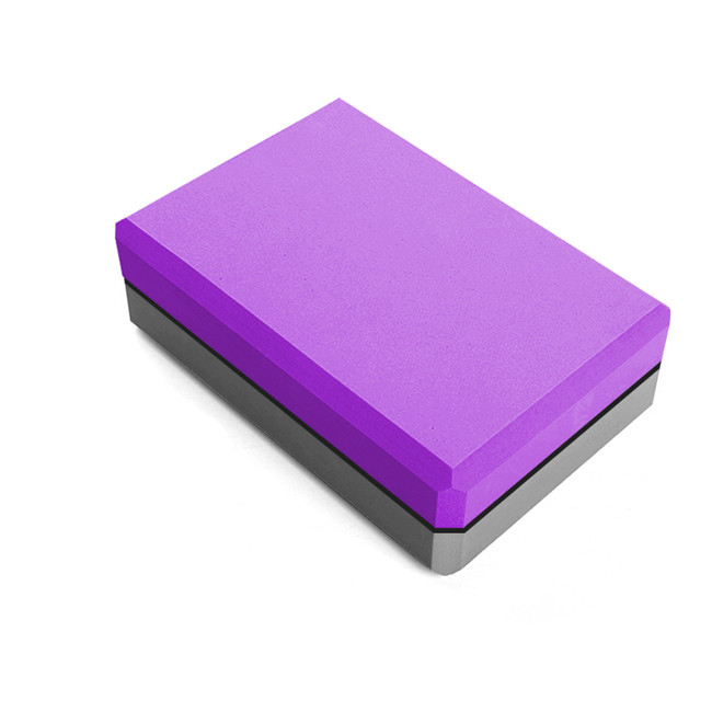  Factory Custom Printed EVA Foam Body Building Brick High Density Yoga Block