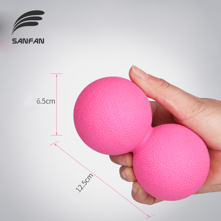 New Product High Quality Double Lacrosse Ball, Gym Fitness Massage Ball,Peanut Shape Yoga Exercise Ball