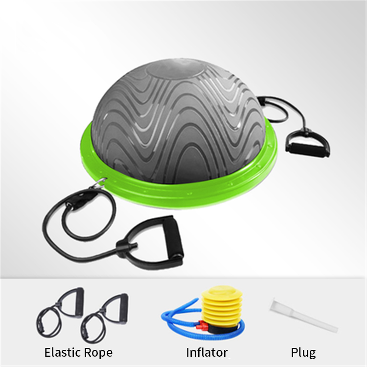 Multi-Functional Balance Hemisphere Yoga Ball, Balance Trainer Core Exercise Ball,Half Massage Yoga Ball 