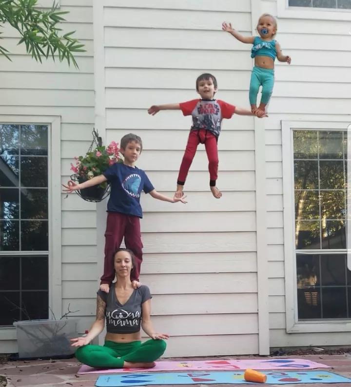 The Craziest Yoga Mom I've Ever Seen