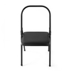 Yoga Backless Standard Prop Practice Asana Activity Yoga Chair Auxiliary Tool Steel Pipe Padded Foldable Yoga Chair