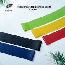 Eco-Friendly Rubber Elastic Body Building Resistance Loop Yoga Sports Exercise Bands Set