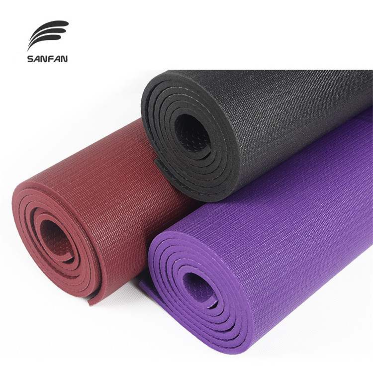 High Density PVC Yoga Mat Custom Printing OEM Exercise Non Slip Yoga Mat