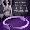 High quality circle Gymnastic pilates yoga ring Fitness Custom Printed Pilates Ring