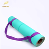Custom Adjustable Yoga Mat Strap Sling Durable Cotton Yoga Stretch Carrying Strap
