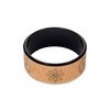 High Quality Eco-friendly Recycled Natural Cork Wood Yoga Wheel
