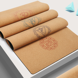 Cork Rubber Yoga Mat -- Hot Sale Yoga Mat, Custom Printed 
